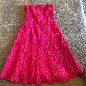 J. Crew Strapless Cotton Dress